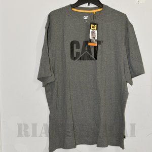 GRAY NWT Men’s Short‎ Sleeve tee Caterpillar